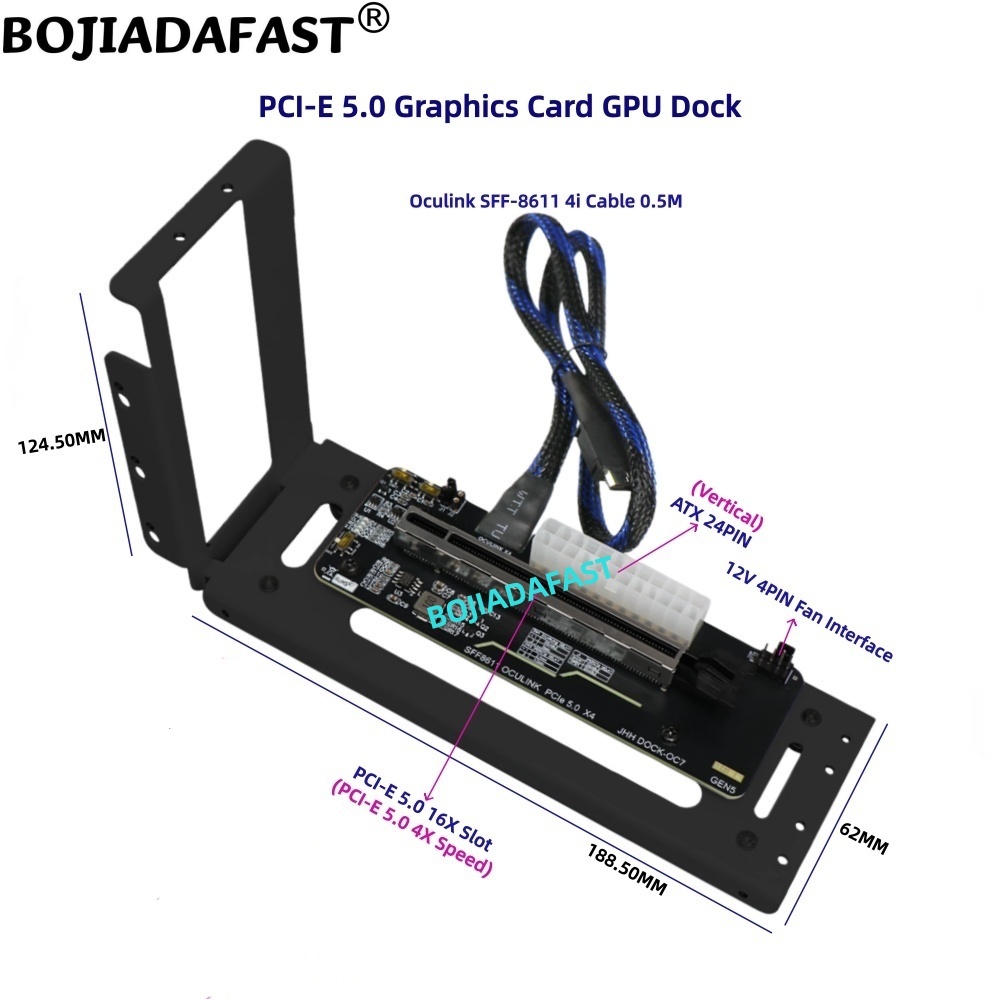 PCI-E 5.0 X4 OCuLink 外付けグラフィック - Oculink Egpu Dock Graphics Card のレビューと価格