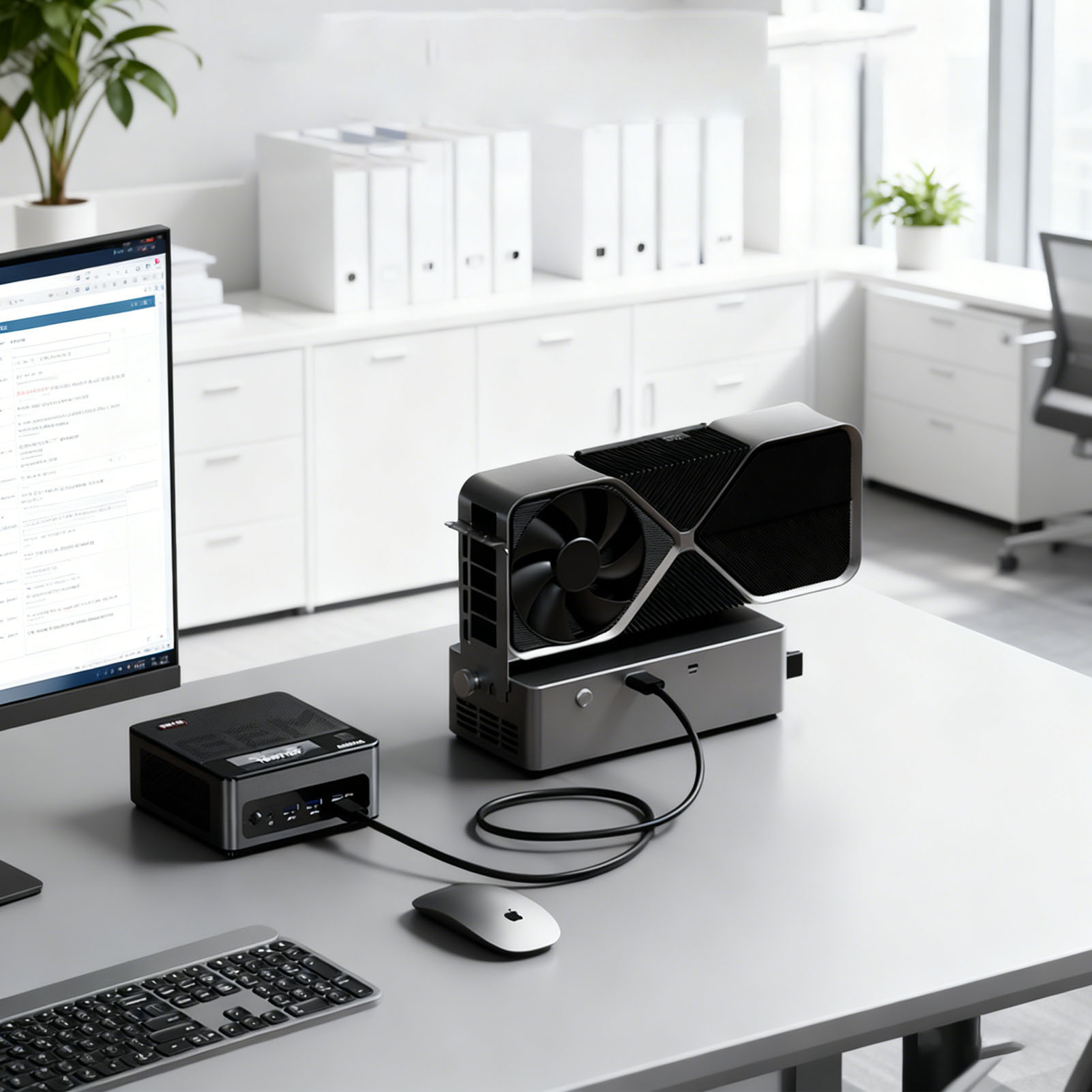 800W PSU PCIe 4.0 X4 外付けGPUドック - Oculink Egpu Dock Graphics Card のレビューと価格